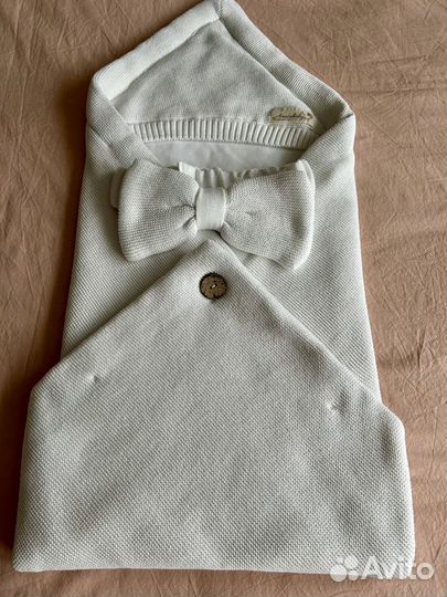 Конверт на выписку AmaroBaby вязаный утепленный