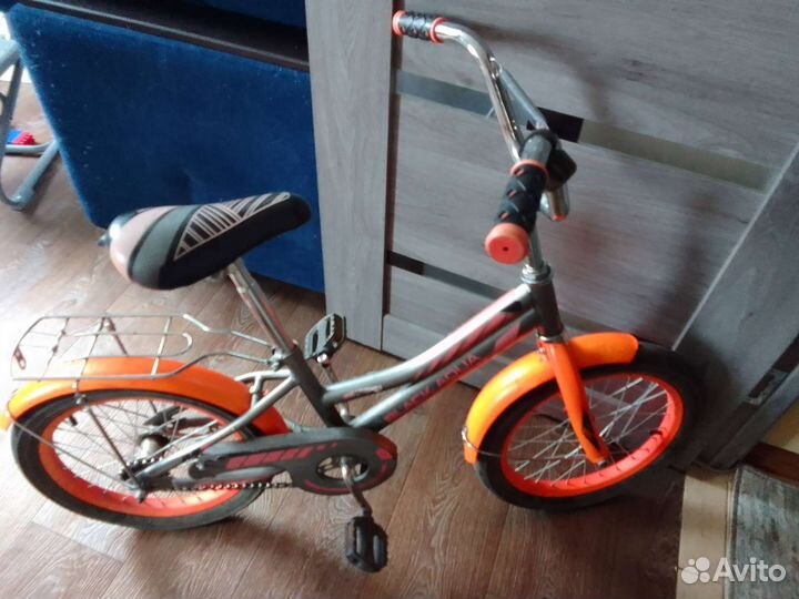 Детский велосипед black aqua lucky 16''