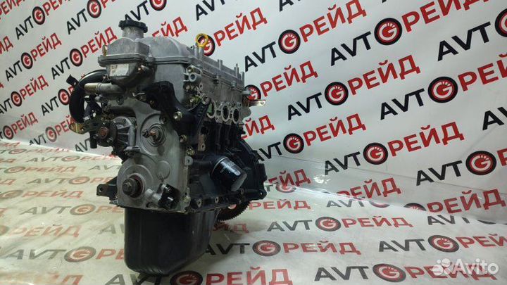 Двигатель Toyota Vitz SCP10 1SZ 2001.03