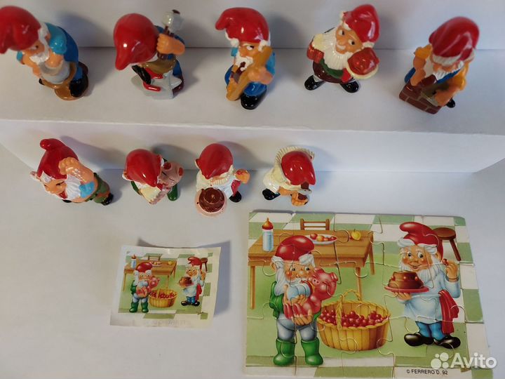 Гномики киндер сюрприз