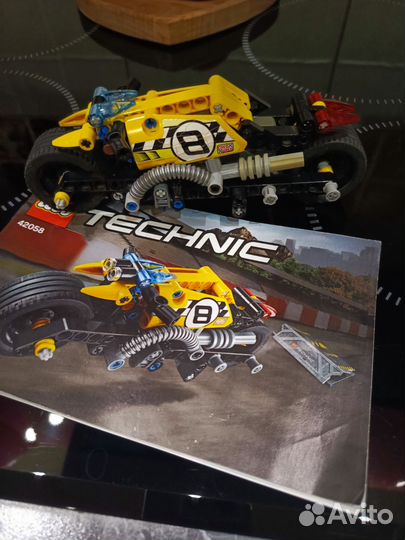 Lego technic мотоцикл