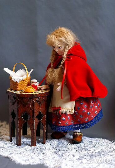 Шарнирные авторские куклы BJD Красная Шапочка