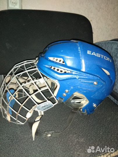 Продам шлем хоккейный Easton s9 с маской bauer