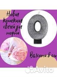 Свечи цифры