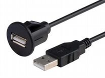 USB разъем в штатную заглушку круглую