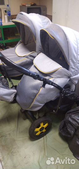 Коляска для двойни