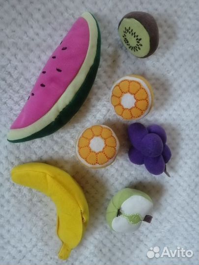 Набор фруктов в корзине IKEA