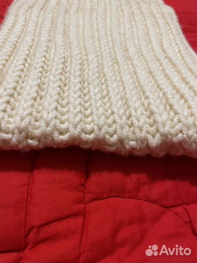 Шапка со снудом женская