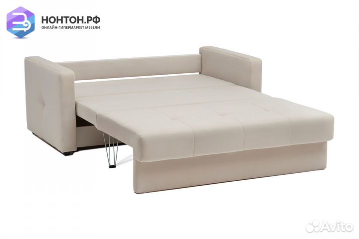 Диван шагающая еврокнижка Вита бежевый