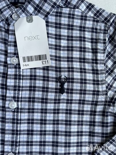 Десткая рубашка Next оригинал новая