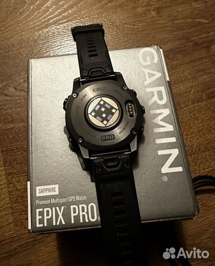 Часы garmin epix gen 2 pro sapphire 47mm titan