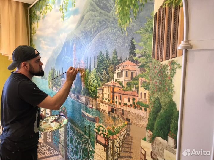 Художественная роспись стен