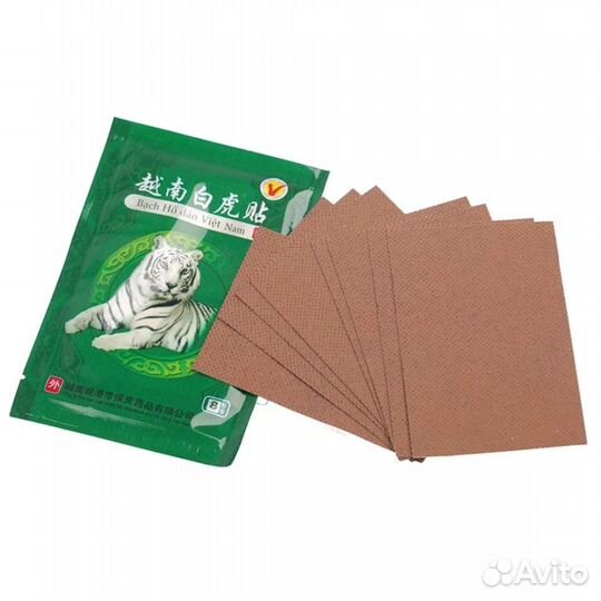 Пластыри Белый Тигр обезболивающие