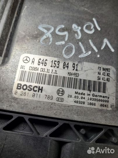 Блок управления двигателем Mercedes-Benz Vito