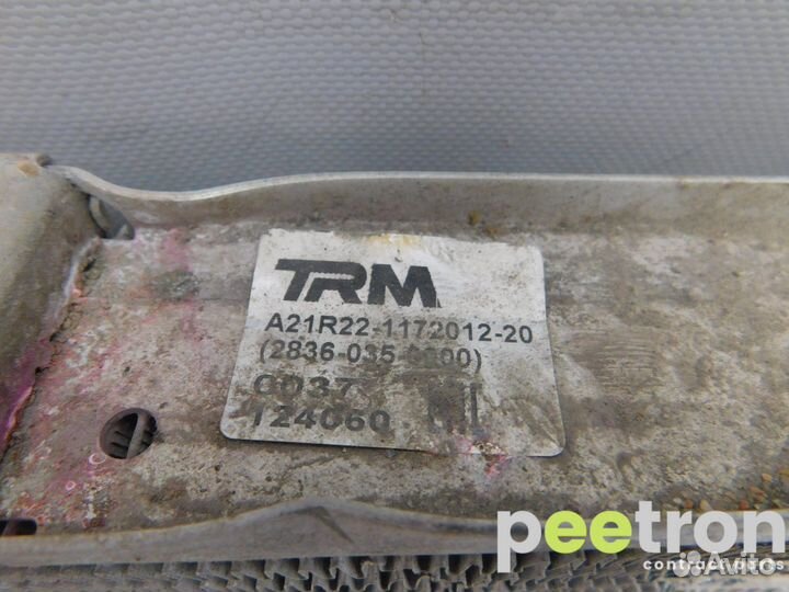 Б/У Б/У Интеркулер б/у A21R221172012 GAZ