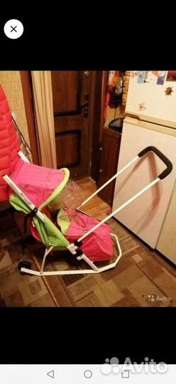 Детские санки с колесами