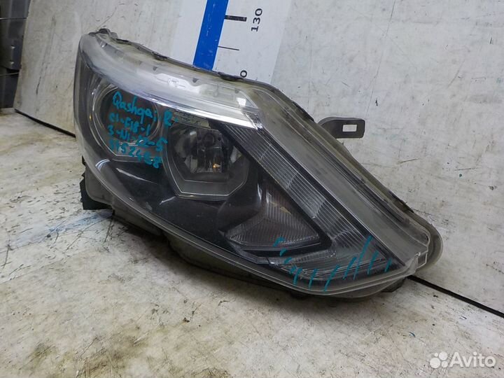 Фара правая на Nissan Qashqai