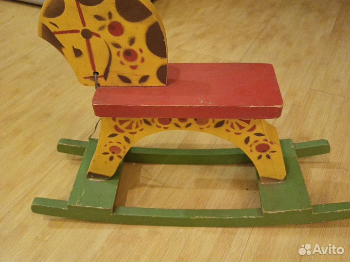 Лошадка качалка СССР
