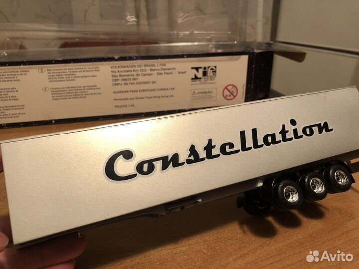 VW Constellation 1/43 Schuco Brasil