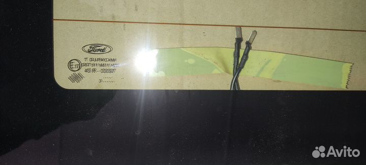 Стекло задней правой двери ford tourneo connect