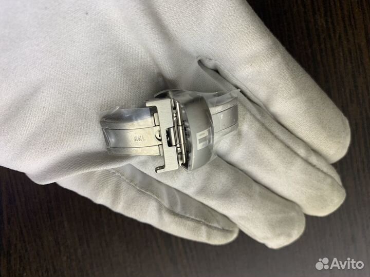 Застежка клипса бабочка для часов Tissot