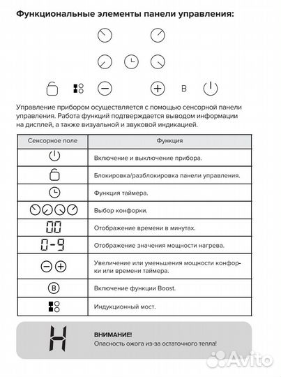 Индукционная варочная панель Thomson Новая