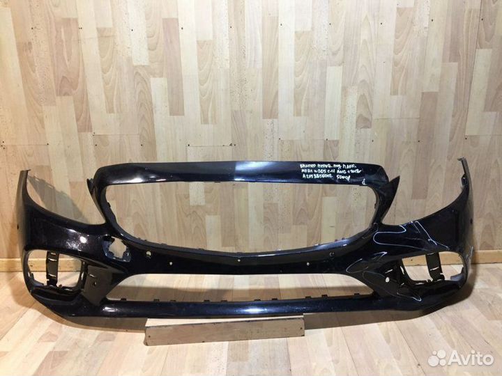 Бампер передний под парктроники Mercedes Benz C