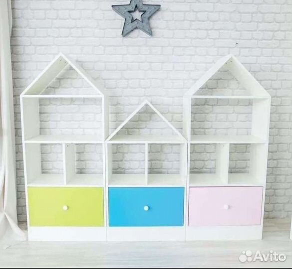 Стеллаж домик
