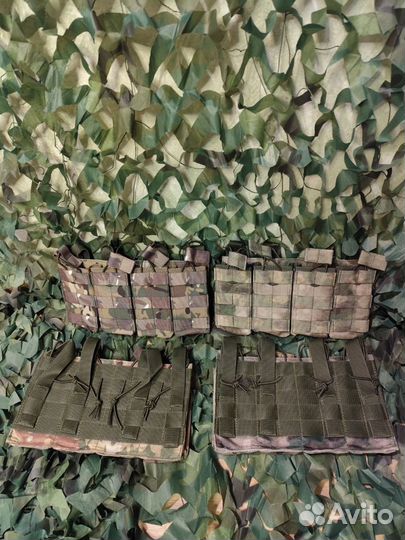 Подсумок на 4 магазина ак