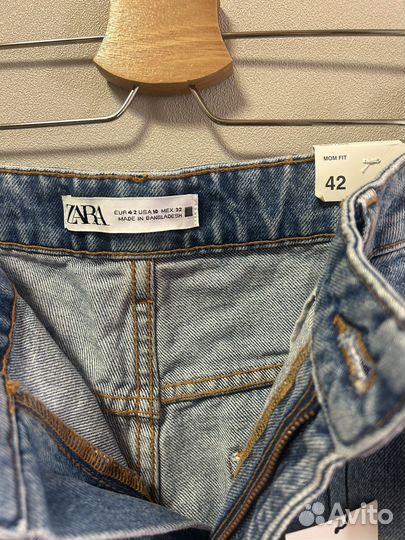 Джинсы zara новые eu42