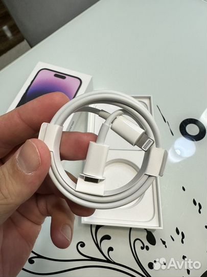 Кабель Apple USB-C to Lightning белый