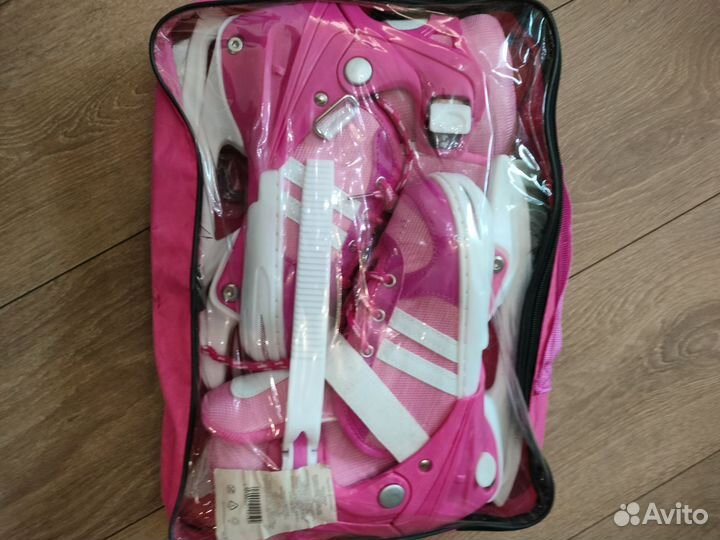 Коньки детские раздвижные 35 38