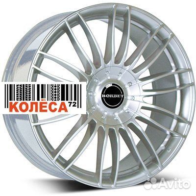 Borbet CW3 10.5x21 5x120 ET35 Dia72.5 Sterling Sil