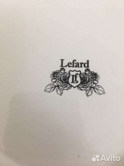 Блюдо сервировочное прорезной фарфор Lefard