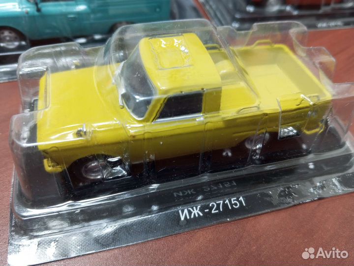 Модели 1:43 автомобили иж