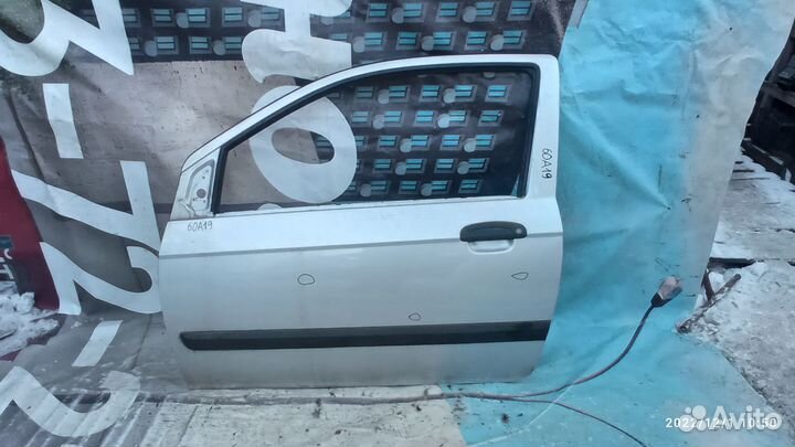 Дверь передняя левая для Hyundai Getz