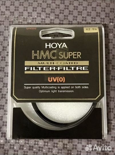 Фильтр hoya SUP UV(0) HMC in SQ. case 62mm