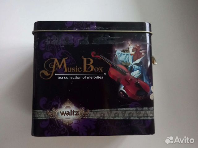 Жестяная музыкальная шкатулка