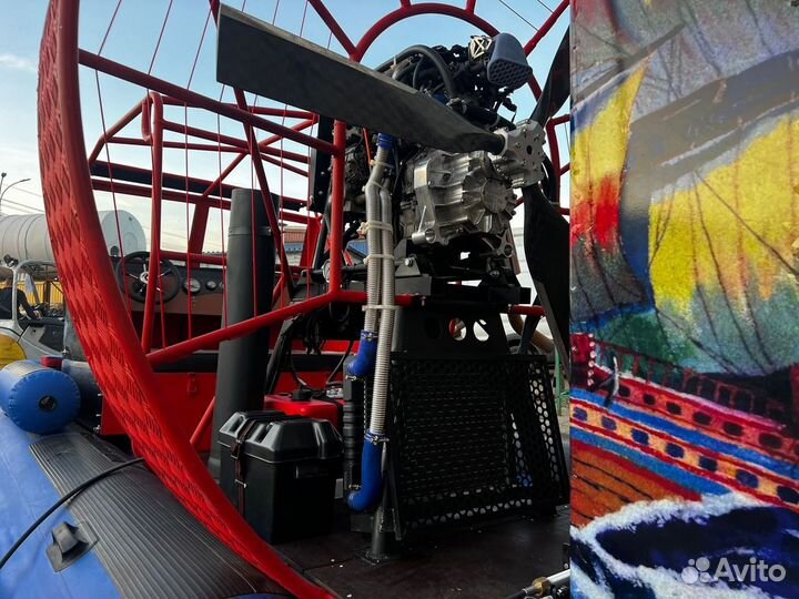 Аэролодка Бриз 120 км/ч по льду