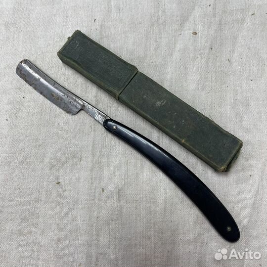 Бритва Особая Опасная СССР Сталь Черный корпус
