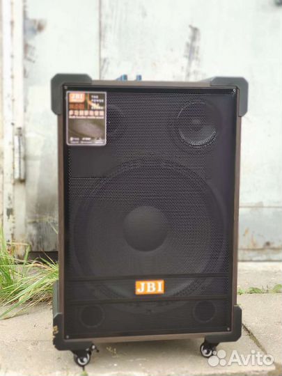 Колонка JBI Качественный Звук Басс 2 Микрофона