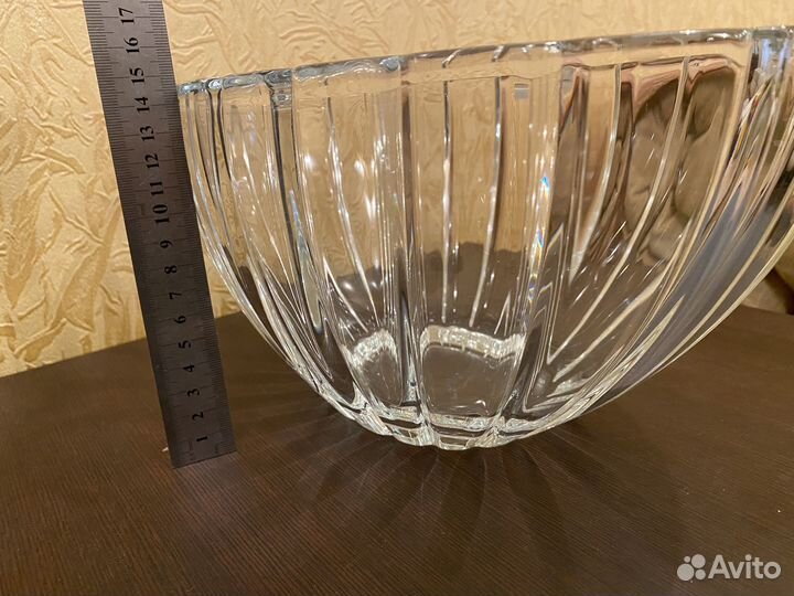 Салатник хрустальный