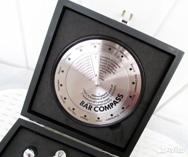 Набор для вина с пропорциями коктейлей