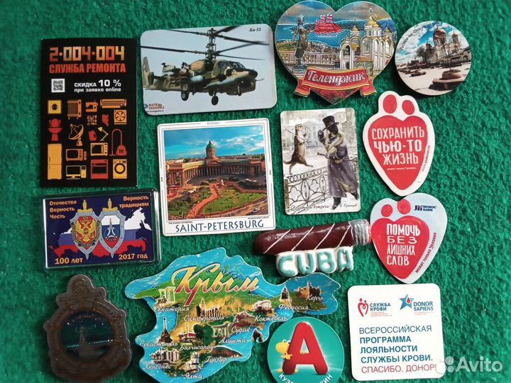 Магниты на холодильник