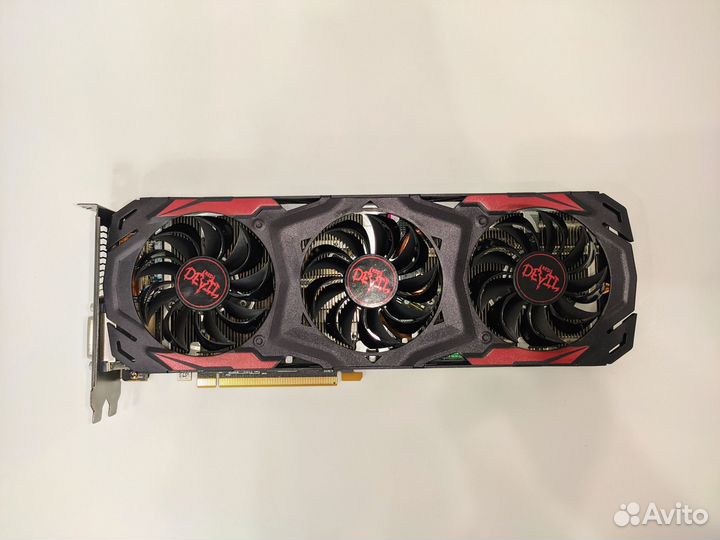 Видеокарта RX570 4гб PowerColor Red Devil