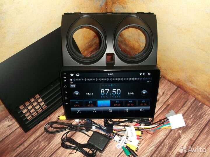 Магнитола Nissan Qashqai j10 Android GPS WiFi