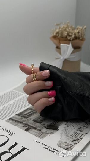 Маникюр и педикюр с покрытием гель лак