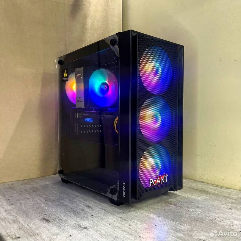 Игровой компьютер 12 ядер RX 590