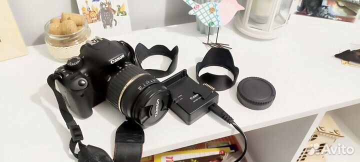 Фотоаппарат Canon eos 550d + tamron af 18-200mm