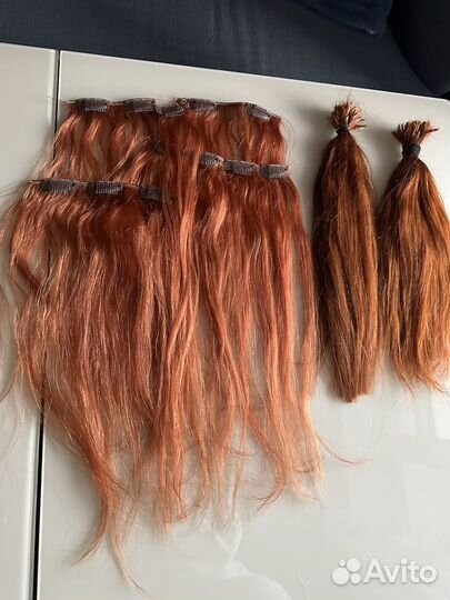 Волосы для наращивания бу